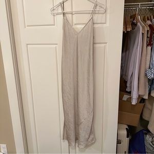 NWT Aritzia Wilfred Satin Slip Dress Jenni Kayne Style